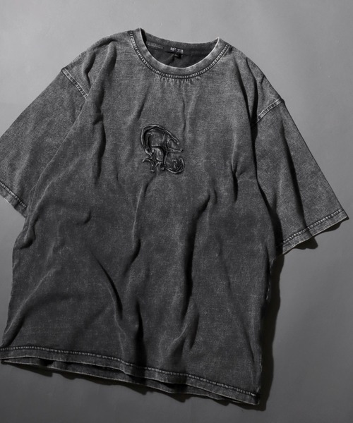 tシャツ WASHED MULTI LOGO OVERSIZED T-SHIRT/ヴィンテージライクオーバーダイオーバーサイズマルチロゴTシャツ レデ メンズ/Tシャツ/オーバーサイズフィット｜Hurley（ハーレー