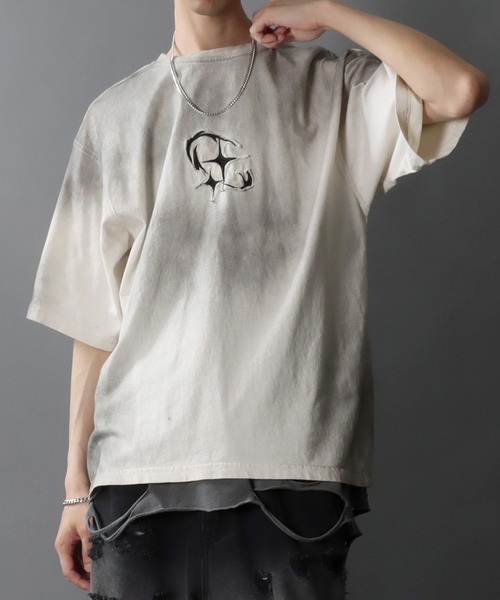 セール】Grunge Style T-Shirt/グランジ ヴィンテージライク