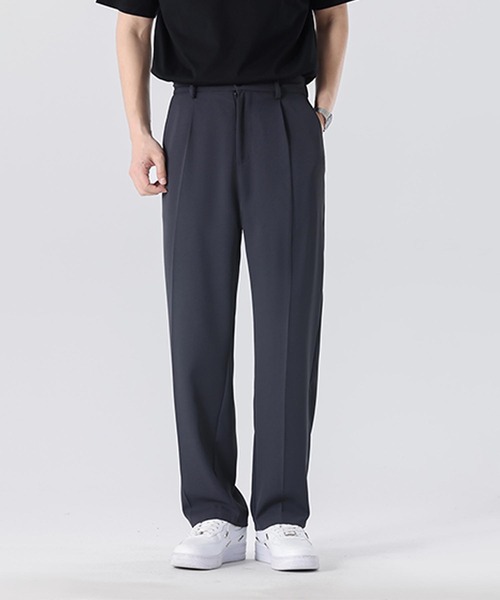 aimoha（アイモハ）の「ベーシックストレートパンツ（スラックス・メンズ・ライトベージュ/チョコ/ブラック/ダークグレー・LARGE/X-LARGE/MEDIUM）」の14枚目の写真