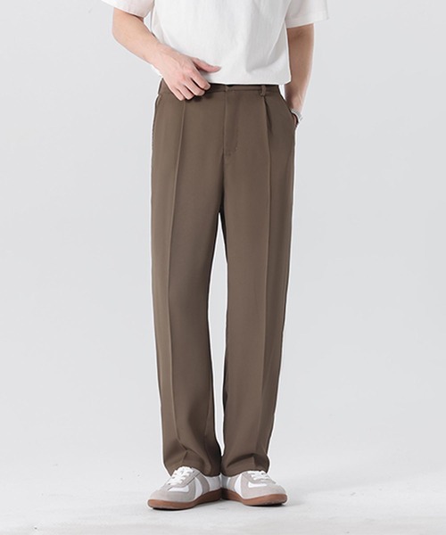 aimoha（アイモハ）の「ベーシックストレートパンツ（スラックス・メンズ・ライトベージュ/チョコ/ブラック/ダークグレー・LARGE/X-LARGE/MEDIUM）」の21枚目の写真