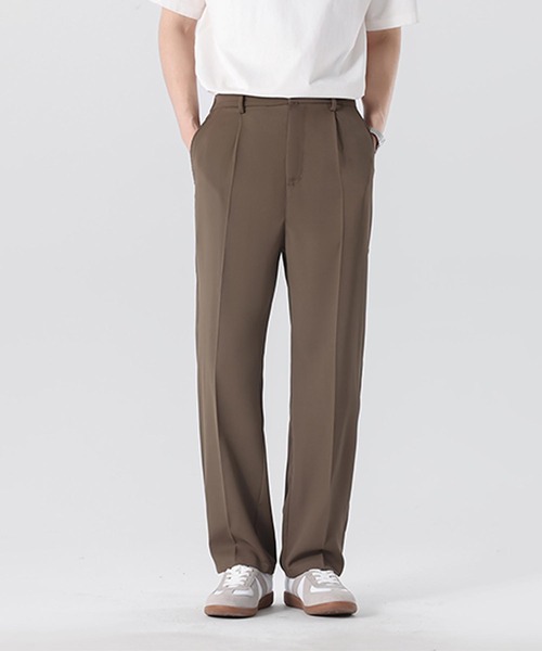 aimoha（アイモハ）の「ベーシックストレートパンツ（スラックス・メンズ・ライトベージュ/チョコ/ブラック/ダークグレー・LARGE/X-LARGE/MEDIUM）」の22枚目の写真