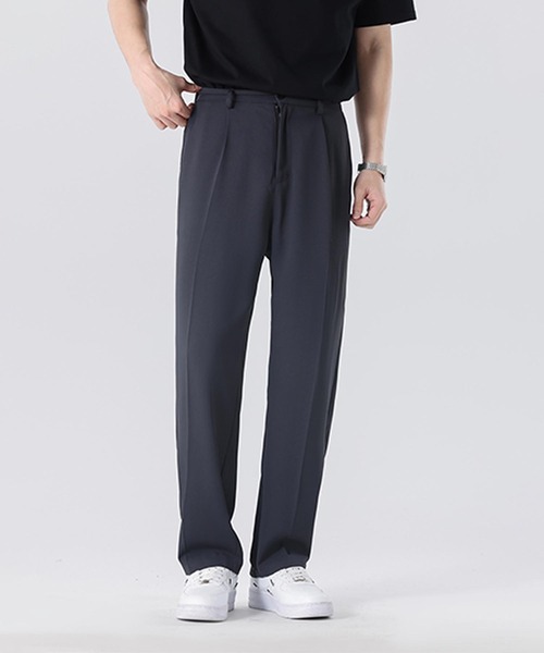 aimoha（アイモハ）の「ベーシックストレートパンツ（スラックス・メンズ・ライトベージュ/チョコ/ブラック/ダークグレー・LARGE/X-LARGE/MEDIUM）」の15枚目の写真