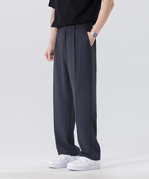 aimoha（アイモハ）の「ベーシックストレートパンツ（スラックス・メンズ・ライトベージュ/チョコ/ブラック/ダークグレー・LARGE/X-LARGE/MEDIUM）」の16枚目の写真