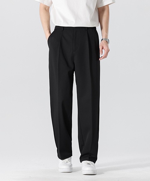 aimoha（アイモハ）の「ベーシックストレートパンツ（スラックス・メンズ・ライトベージュ/チョコ/ブラック/ダークグレー・LARGE/X-LARGE/MEDIUM）」の8枚目の写真