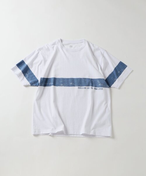 ARMY TWILL(アーミーツイル)の「ARMY TWILL / アーミーツイル 別注 プリントTシャツ(Tシャツ/カットソー・メンズ・ブラック系その他/グレー/ブラック/ホワイト×ホワイト/ホワイト/グリーン/ベージュ/オレンジ・MEDIUM/LARGE)」の3枚目の写真