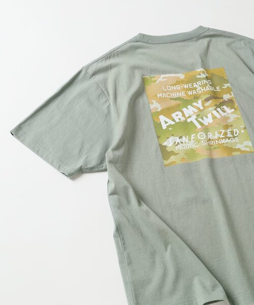 セール】ARMY TWILL / アーミーツイル 別注 プリントTシャツ（T