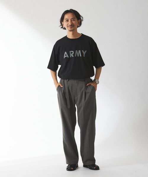 最終値下げ‼️JOURNAL STANDARD ARMY TWILL セール】ARMY TWILL / アーミーツイル 別注 プリントTシャツ（T