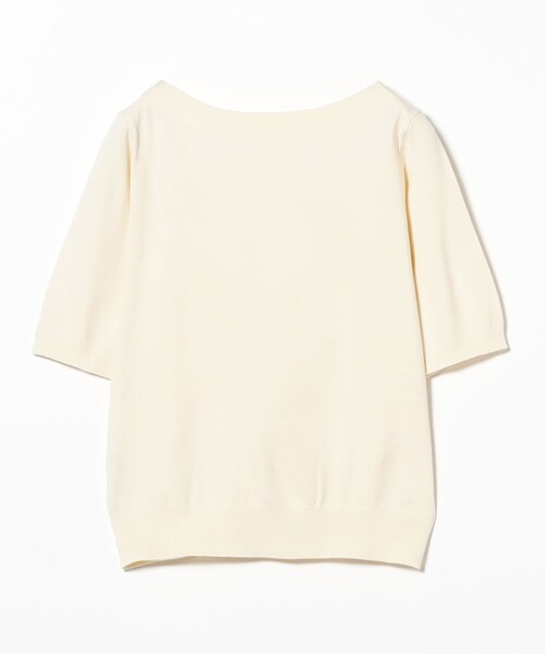 B:MING by BEAMS(ビーミングバイビームス)の「ハーフスリーブ ニット(ニット/セーター・レディース・ネイビー/レッド/ブルー/オフホワイト・ONE SIZE)」の6枚目の写真