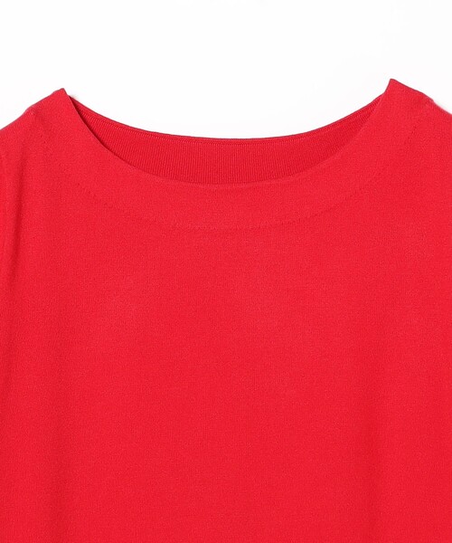 B:MING by BEAMS(ビーミングバイビームス)の「ハーフスリーブ ニット(ニット/セーター・レディース・ネイビー/レッド/ブルー/オフホワイト・ONE SIZE)」の9枚目の写真