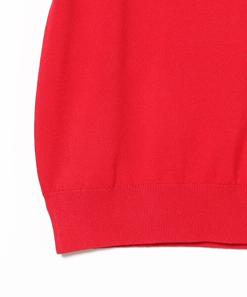 B:MING by BEAMS(ビーミングバイビームス)の「ハーフスリーブ ニット(ニット/セーター・レディース・ネイビー/レッド/ブルー/オフホワイト・ONE SIZE)」の11枚目の写真
