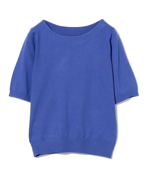 B:MING by BEAMS(ビーミングバイビームス)の「ハーフスリーブ ニット(ニット/セーター・レディース・ネイビー/レッド/ブルー/オフホワイト・ONE SIZE)」の14枚目の写真