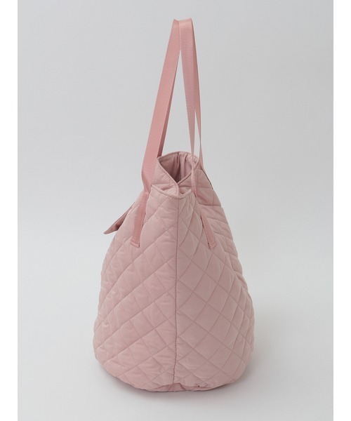 リボンモチーフ付きキルティングバッグ（トートバッグ）｜PINK HOUSE
