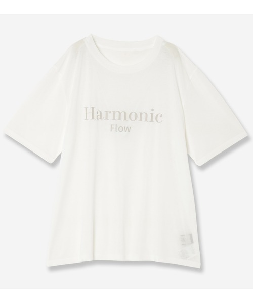 R-ISM / リズム 【接触冷感】シアーロゴTシャツ【Harmonic Flow】 R-ISM｜【接触冷感】シアーロゴTシャツ【Harmonic Flow
