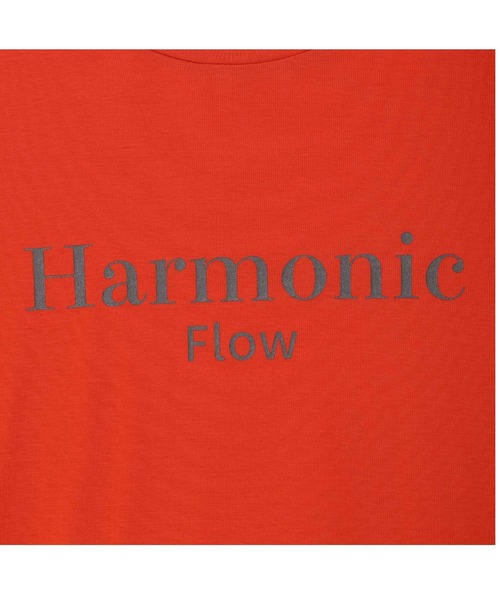tシャツ 「接触冷感」シアーロゴTシャツ「Harmonic Flow」 レディース 接触冷感】シアーロゴTシャツ【Harmonic Flow】（Tシャツ