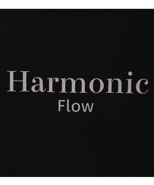 接触冷感】シアーロゴTシャツ【Harmonic Flow】（Tシャツ