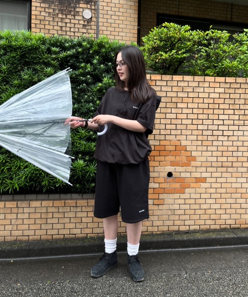 BROKEN BASE(ブロークンベース)の「ステッチロゴスウェットshorts setup(その他パンツ・メンズ・オフホワイト/ブラック系/ネイビー・MEDIUM/LARGE)」の6枚目の写真