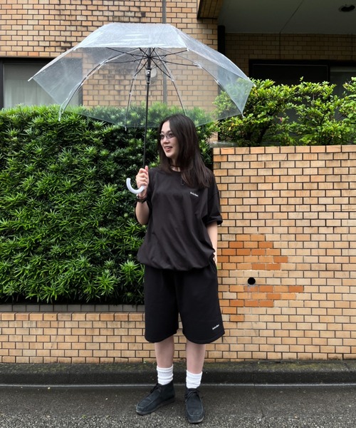 BROKEN BASE(ブロークンベース)の「ステッチロゴスウェットshorts setup(その他パンツ・メンズ・オフホワイト/ブラック系/ネイビー・MEDIUM/LARGE)」の7枚目の写真