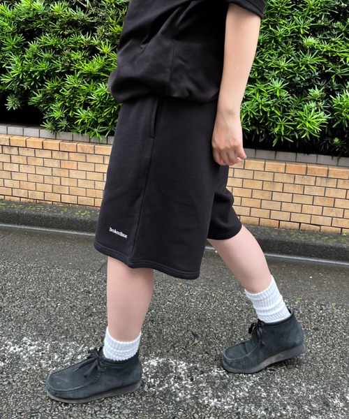 BROKEN BASE(ブロークンベース)の「ステッチロゴスウェットshorts setup(その他パンツ・メンズ・オフホワイト/ブラック系/ネイビー・MEDIUM/LARGE)」の9枚目の写真