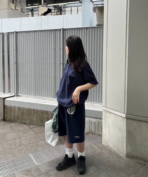 BROKEN BASE(ブロークンベース)の「ステッチロゴスウェットshorts setup(その他パンツ・メンズ・オフホワイト/ブラック系/ネイビー・MEDIUM/LARGE)」の19枚目の写真