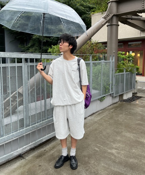 BROKEN BASE(ブロークンベース)の「ステッチロゴスウェットshorts setup(その他パンツ・メンズ・オフホワイト/ブラック系/ネイビー・MEDIUM/LARGE)」の18枚目の写真