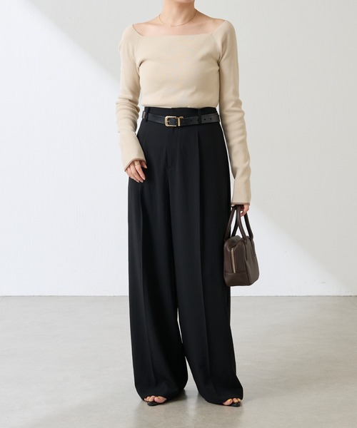 PAPILLONNER(パピヨネ)の「【OT】キューブバッグ(ショルダーバッグ・レディース・ダークブラウン/グリーン・FREE)」の9枚目の写真