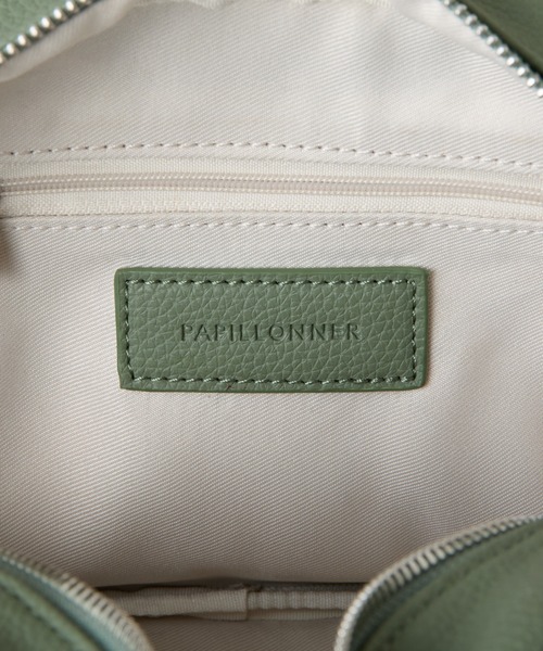 PAPILLONNER(パピヨネ)の「【OT】キューブバッグ(ショルダーバッグ・レディース・ダークブラウン/グリーン・FREE)」の22枚目の写真