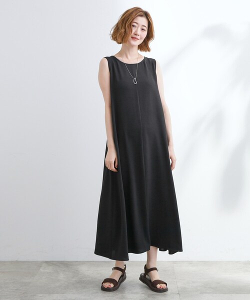 grove(グローブ)の「着回し◎夏に嬉しいSET メッシュブラウス×フレアワンピース(ワンピース・レディース・ホワイト系7/ブラック系4・02/05/04/03/01)」の8枚目の写真