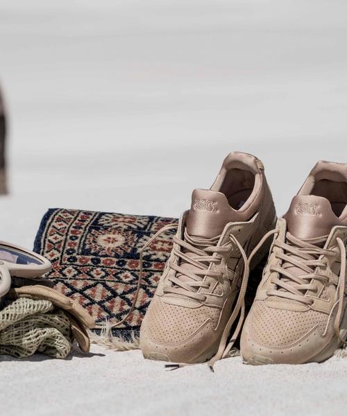 靴 ASICS Monkey Time GEL-LYTE V Sand Layer 国内11月14日先行予約開始】 モンキータイム × アシックス