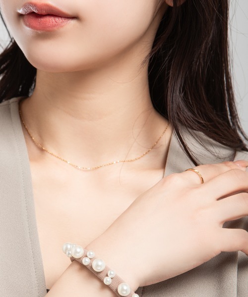 セール】シャイン ツイスト チェーン ネックレス（ネックレス