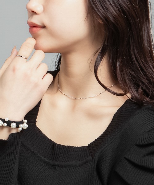 【chihiro☆】K10 YG ツイストライン ネックレス TAKE-UP ONLINE SHOP/テイクアップ公式オンラインショップ / K10