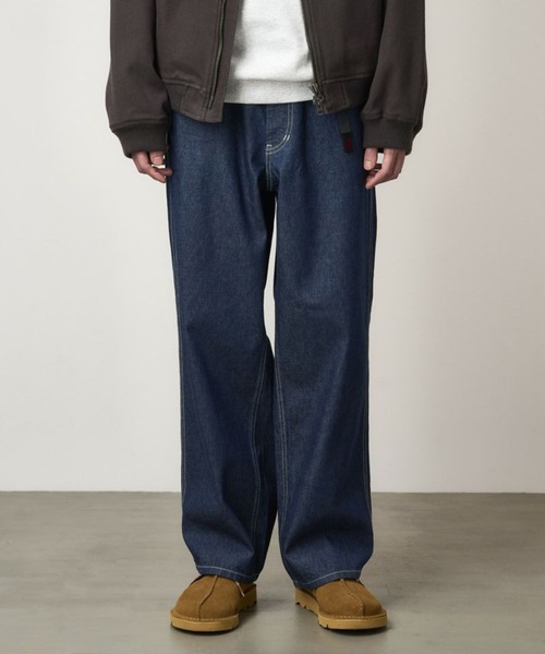 Gramicci(グラミチ)の「【GRAMICCI】SUTTER DENIM PANT(デニムパンツ・メンズ・インディゴブルー/ライトブルー・XL/L/M)」の2枚目の写真
