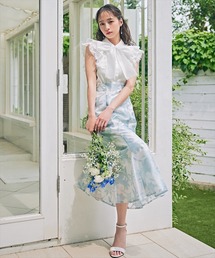 【bluelea 】即完売！新品未使用 ジャガードスカート　ミント　34 再販】1/24(Fri)21:00- Jacquard skirt 即納 | Bluelea