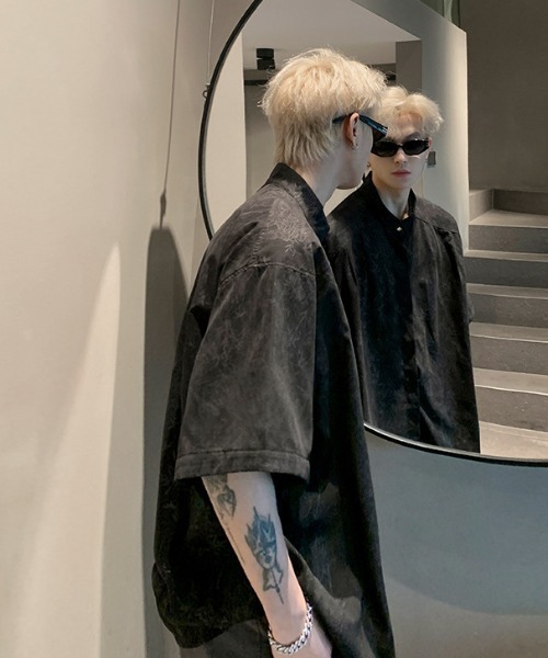 REBALANCE（リバランス）の「オーバーサイズシャツ（シャツ/ブラウス・メンズ・A/B/C・MEDIUM/LARGE/X-LARGE）」の19枚目の写真