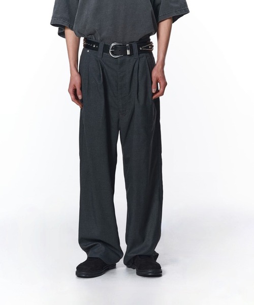 JieDa 22ssスラックス Jieda】TWO TUCK SLACKS（スラックス）｜Jieda（ジエダ）の