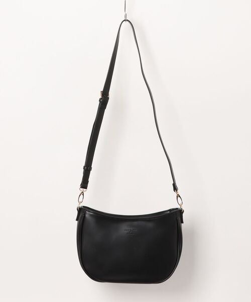 Jewelna Rose（ジュエルナローズ）の「JEWELNA by Jewelna Rose ムーンショルダーバッグ 16282（ショルダーバッグ・レディース・ブラック/グレイッシュベージュ/ダークグレー・FREE）」の14枚目の写真