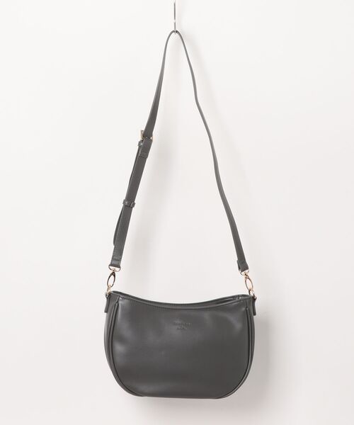 Jewelna Rose（ジュエルナローズ）の「JEWELNA by Jewelna Rose ムーンショルダーバッグ 16282（ショルダーバッグ・レディース・ブラック/グレイッシュベージュ/ダークグレー・FREE）」の16枚目の写真