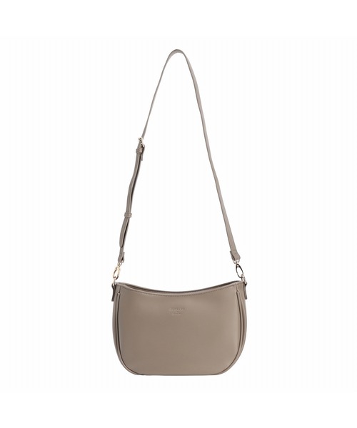 Jewelna Rose（ジュエルナローズ）の「JEWELNA by Jewelna Rose ムーンショルダーバッグ 16282（ショルダーバッグ・レディース・ブラック/グレイッシュベージュ/ダークグレー・FREE）」の12枚目の写真