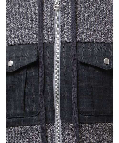 EMODA（エモダ）の「ドッキングポケットパーカー（パーカー・レディース・ブラウン/ネイビー/ブラック・FREE）」の14枚目の写真