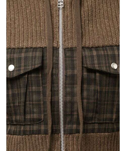 EMODA（エモダ）の「ドッキングポケットパーカー（パーカー・レディース・ブラウン/ネイビー/ブラック・FREE）」の15枚目の写真