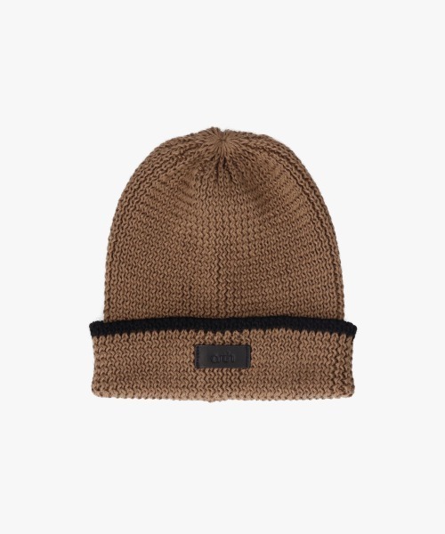 arth（アース）の「arth  Li Loose Fit Knit Watch / アース（ニットキャップ/ビーニー・メンズ・ベージュ/ネイビー/グリーン・57~59cm）」の4枚目の写真