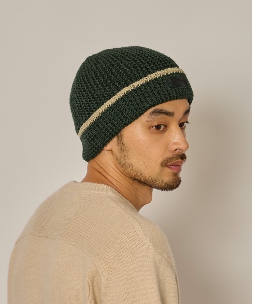 arth（アース）の「arth  Li Loose Fit Knit Watch / アース（ニットキャップ/ビーニー・メンズ・ベージュ/ネイビー/グリーン・57~59cm）」の6枚目の写真