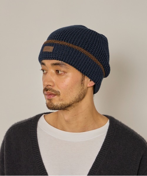 arth（アース）の「arth  Li Loose Fit Knit Watch / アース（ニットキャップ/ビーニー・メンズ・ベージュ/ネイビー/グリーン・57~59cm）」の11枚目の写真