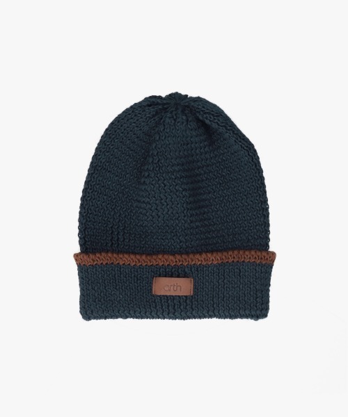 arth（アース）の「arth  Li Loose Fit Knit Watch / アース（ニットキャップ/ビーニー・メンズ・ベージュ/ネイビー/グリーン・57~59cm）」の15枚目の写真