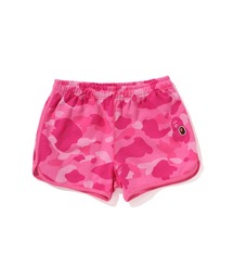 「A BATHING APE®」　ハーフパンツ　バスパン　ピンク A BATHING APE®」 ハーフパンツ バスパン ピンク - メルカリ