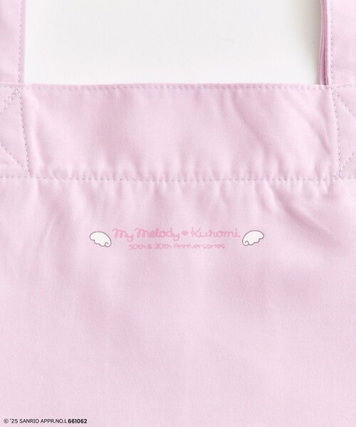 sanrio（サンリオ）の「メロクロキラキラトートバッグ（トートバッグ・レディース・オフホワイト/ラベンダー/ピンク・FREE）」の17枚目の写真