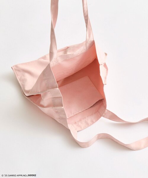 sanrio（サンリオ）の「メロクロキラキラトートバッグ（トートバッグ・レディース・オフホワイト/ラベンダー/ピンク・FREE）」の6枚目の写真
