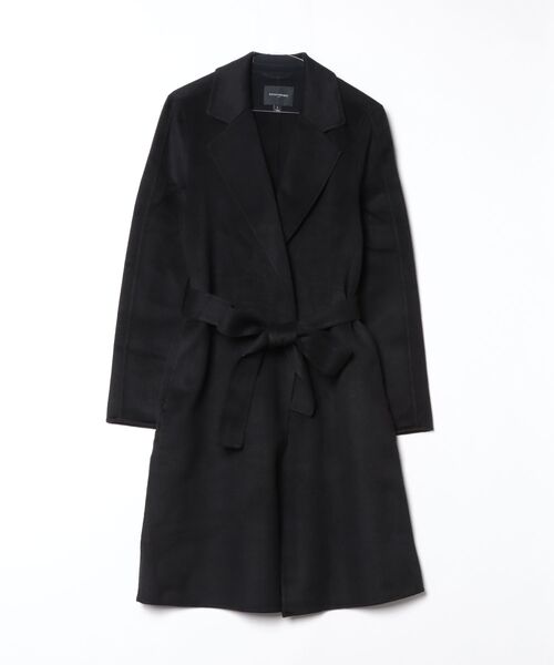 BANANA REPUBLIC シルクステンカラーコート総裏 黒S*YC127 セール】BANANA REPUBLIC FACTORY STORE ダブルフェイスタイウエスト