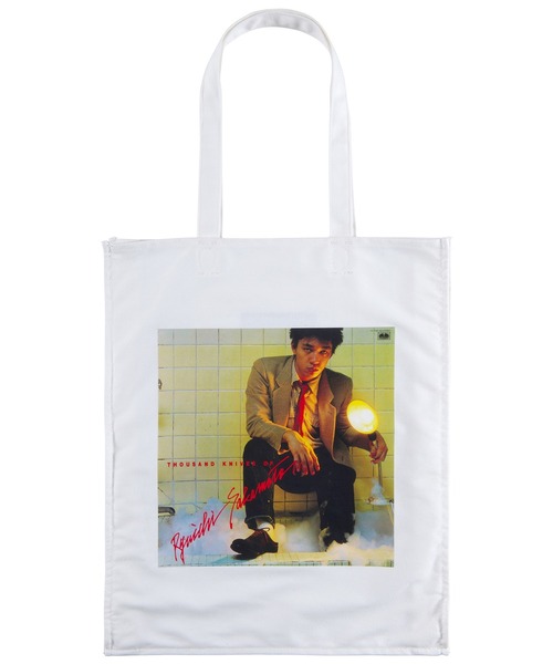 坂本龍一　トートバッグ　左うでの夢 MEDICOM TOY トートバッグ MLE 坂本龍一 「NEO GEO」 TOTE BAG