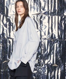 MAISON SPECIAL ブラウス レディース メゾンスペシャル 中古　古着 MAISON SPECIAL ブラウス シャツ Mixed Lace Oversized Shirt