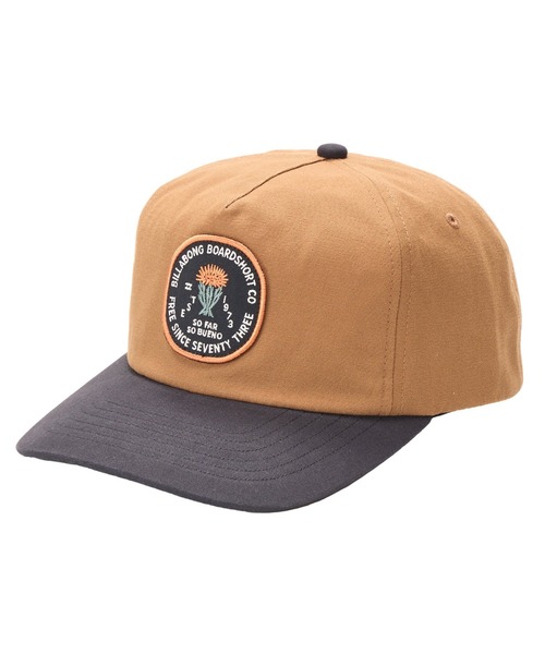 BILLABONG（ビラボン）の「BILLABONG メンズ 24A551511-BREAKDOWN  キャップ 【2025年秋冬モデル】/ビラボンフロントワッペンキャップ（帽子）（キャップ・メンズ・キャメル・FREE）」の3枚目の写真